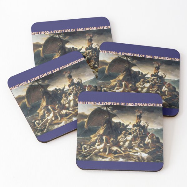 Item preview, MEETINGS - A CONSEQUENCE  OF BAD ORGANIZATION designed and sold by TechLaughs.