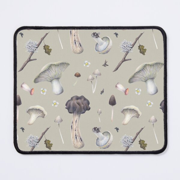 Item preview, Lovely Natural Tenderness. A Mushroom-Inspired Pattern designed and sold by Forest of Wonders.