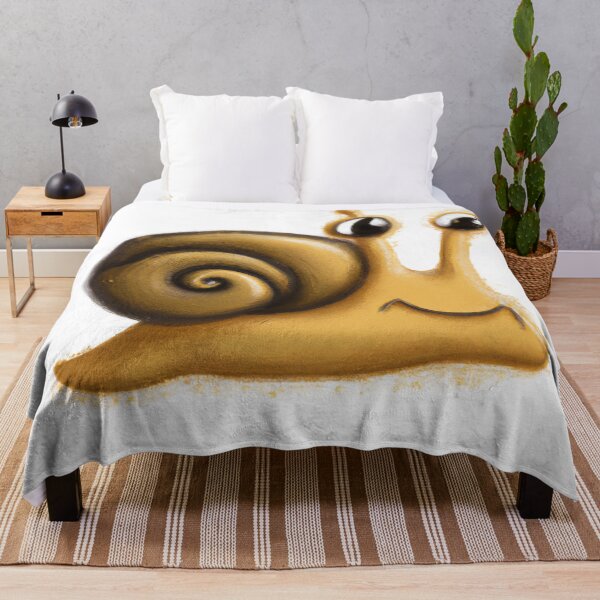 Item preview, Cute Snail Drawing designed and sold by WeHeartAnimals.