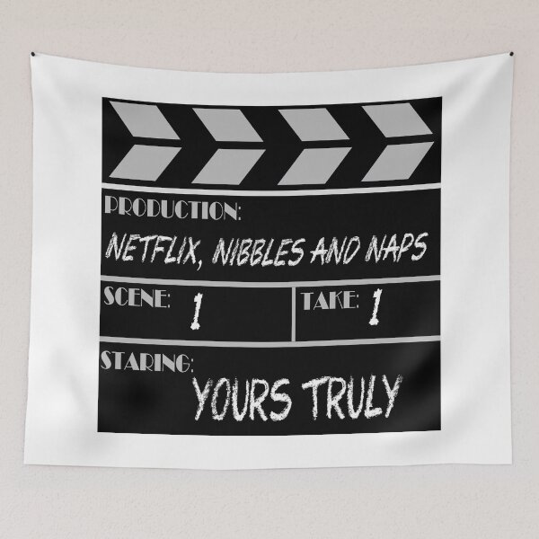Item preview, Movie Slate Flix Nibbles and Naps designed and sold by Rorulent.