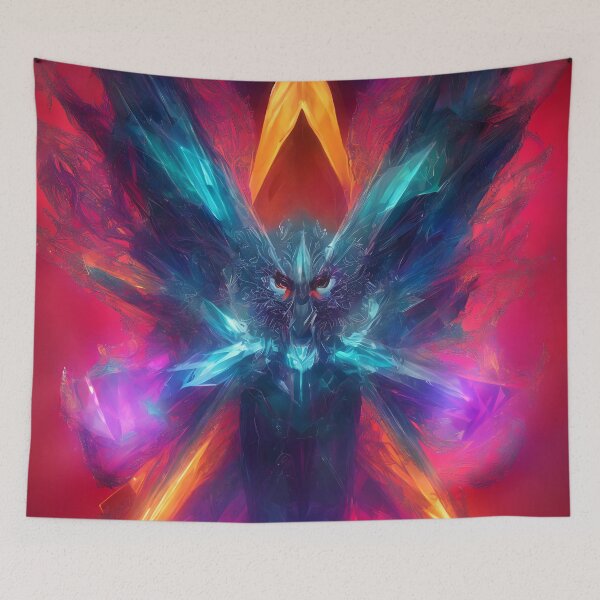Item preview, Owl, ice and snow, glowing fog intricate, elegant, highly detailed, digital painting, concept art, smooth, sharp focus, illustration designed and sold by DrawItOnce.