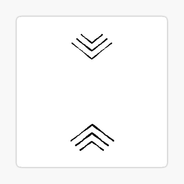 Boho Triangles Sticker
