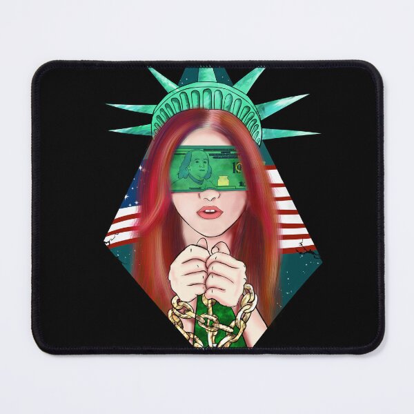 Item preview, Lady Liberty New York Hand drawn USA designed and sold by SkaryoDrawn.