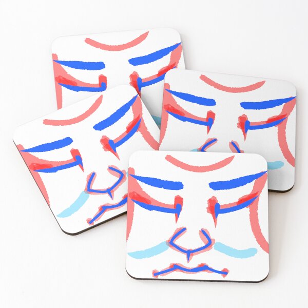 Item preview, Kabuki mask design.  designed and sold by UnshieldArt.