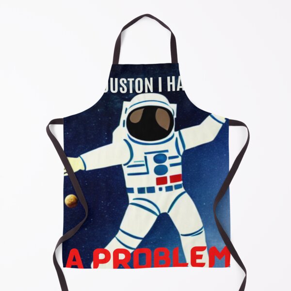 Item preview, HOUSTON I HAVE A PROBLEM - HOUSTON WE HAVE A PROBLEM QUOTE - CARTOON ASTRONAUT designed and sold by ArtzandDesignz.