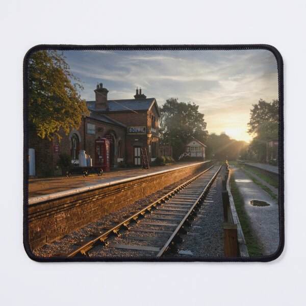 Item preview, Sunrise at Hadlow Road Station designed and sold by neonlightphoto.