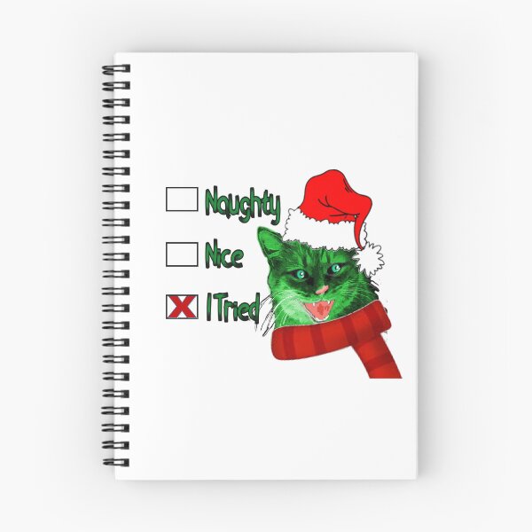 Item preview, Grinch Christmas Kitty designed and sold by dpenn.