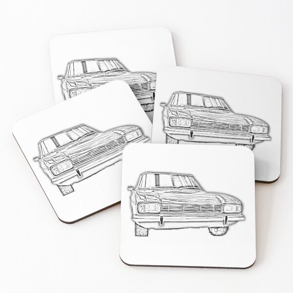 Item preview, Ford Capri sketch designed and sold by craftsbypaul.