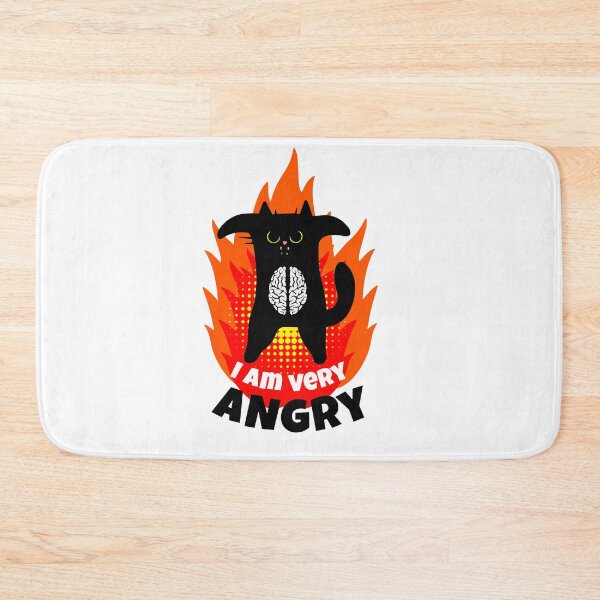 Item preview, Angry cute Cat designed and sold by Right-Fit27.