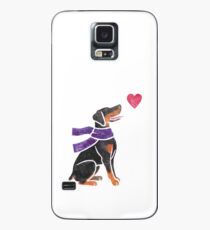 Watercolour Doberman Case/Skin for Samsung Galaxy