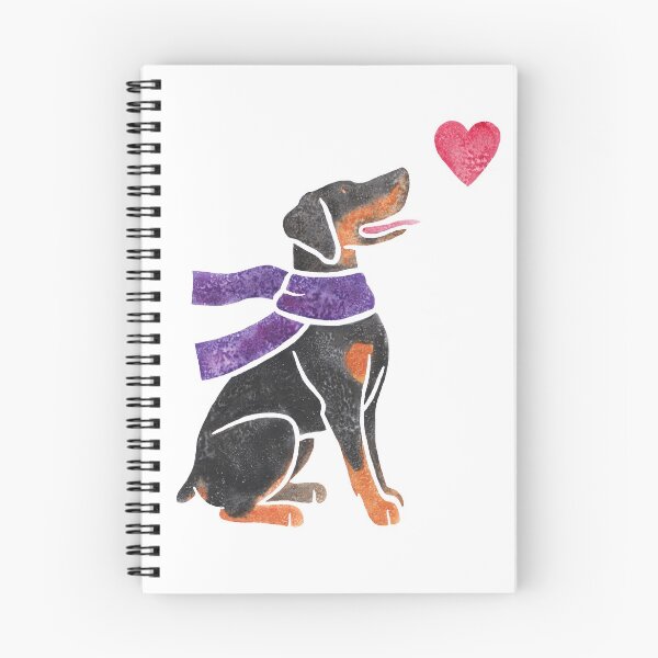 Item preview, Watercolour Doberman designed and sold by animalartbyjess.