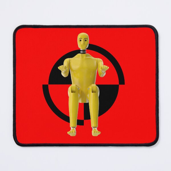 Item preview, Crash Test Dummy Yellow Man Testing Car Crash designed and sold by activlifewear.