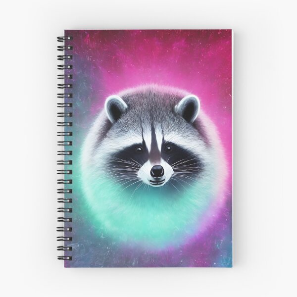 Item preview, racoon, ice and snow, glowing fog intricate, elegant, highly detailed, concept art, smooth, sharp focus designed and sold by DrawItOnce.
