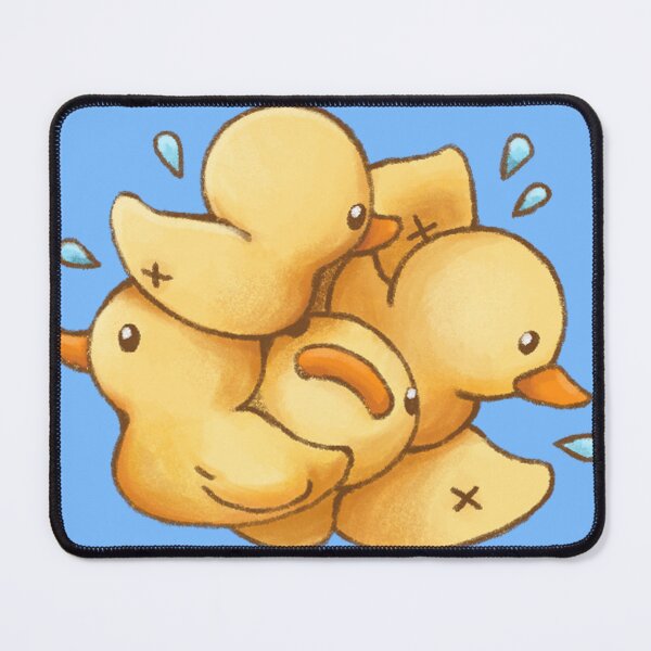 Item preview, cute tiny yellow duck designed and sold by dawnthelost.