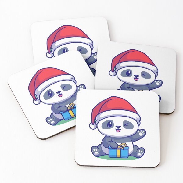 Item preview, Christmas Panda illustration designed and sold by MiniCooper27.