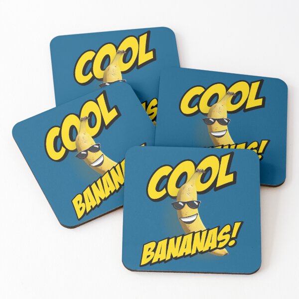 Item preview, Cool Bananas! Chilled banana dude cartoon designed and sold by CandOCreative.