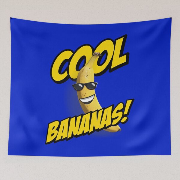 Item preview, Cool Bananas! Chilled banana dude cartoon designed and sold by CandOCreative.