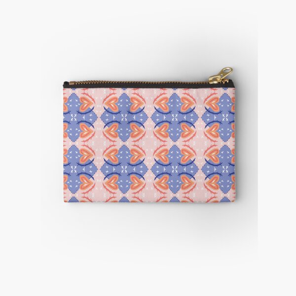 Item preview, Heart Geometric Pattern in blue, pink and red designed and sold by yolidoo.