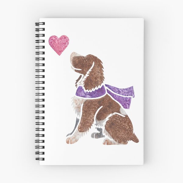 Artikelvorschau, Aquarell Springer Spaniel entworfen und verkauft von animalartbyjess.