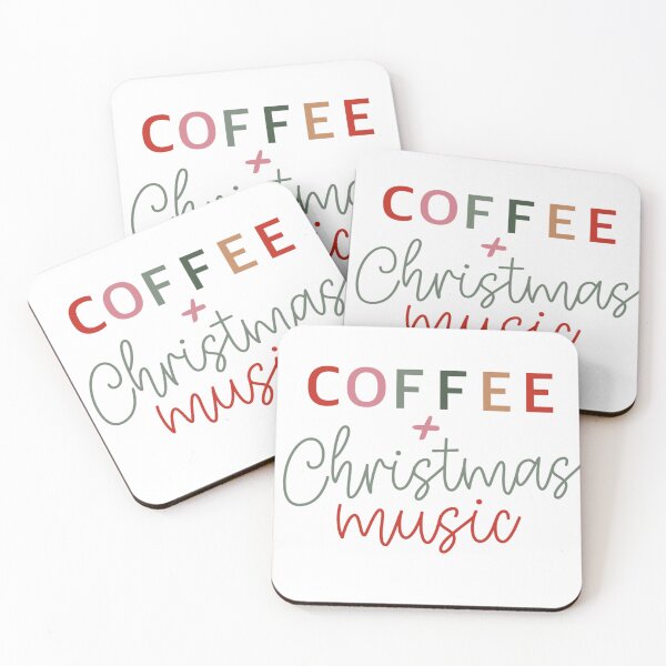 Item preview, Coffee and Christmas Music designed and sold by lfinkbeiner12.