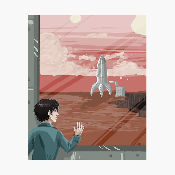 Get Your Ass to Mars! Photographic Print