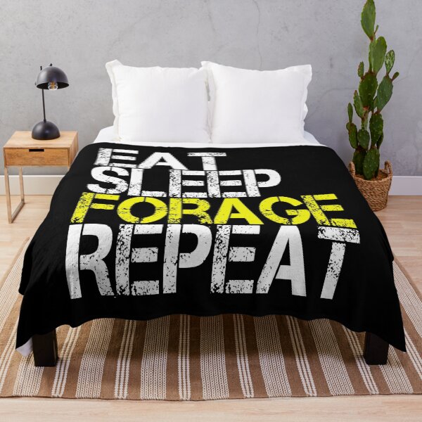 Item preview, Eat Sleep Forage Repeat, Grunge  designed and sold by ACC .