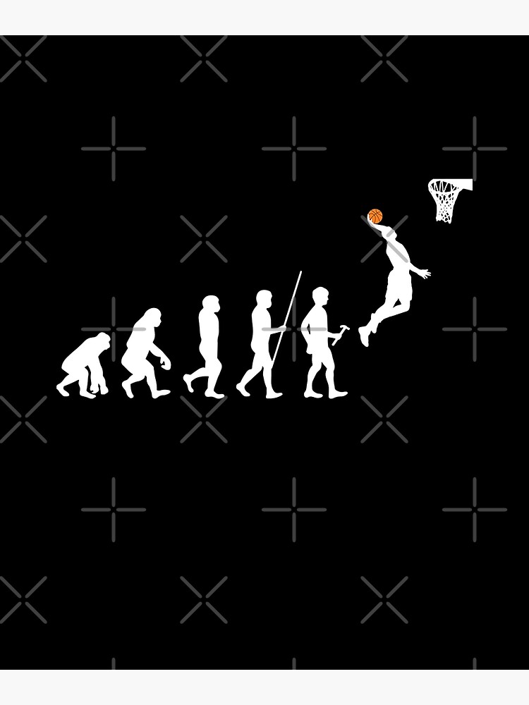 "Basketball Evolution" Poster for Sale by AnimeMarkid Redbubble