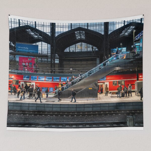 Item preview, Hamburg Hauptbahnhof Escalation  designed and sold by hawkie.