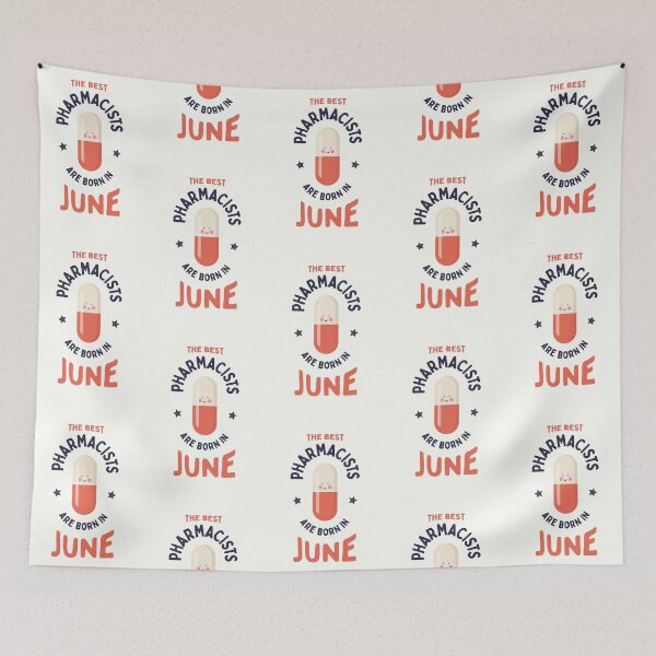 Item preview, The best pharmacists are born in June designed and sold by Eenig.