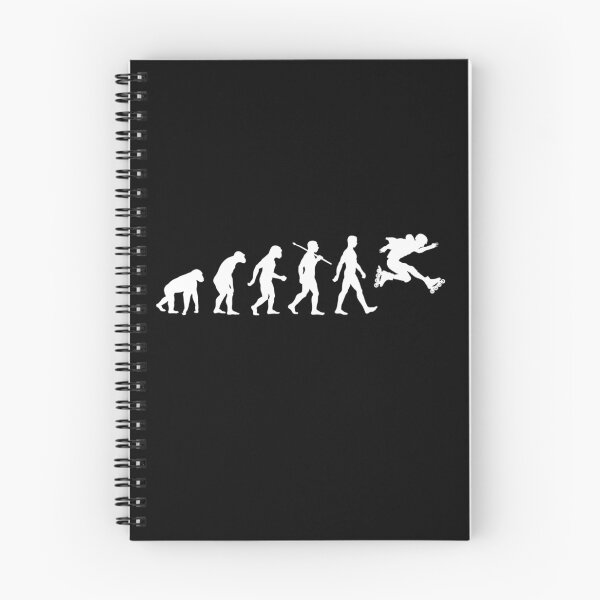 Aperçu de l'œuvre Evolution du patin à roues alignées créée et vendue par Nu Threads.