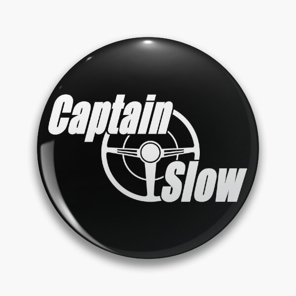 Item preview, Captain Slow Classic white logo designed and sold by designjaag.