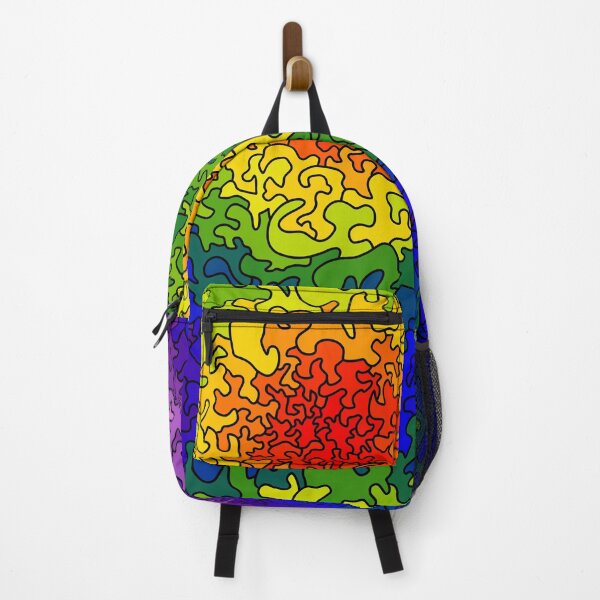 Item preview, Rainbow squiggles  designed and sold by The-Floral-One.