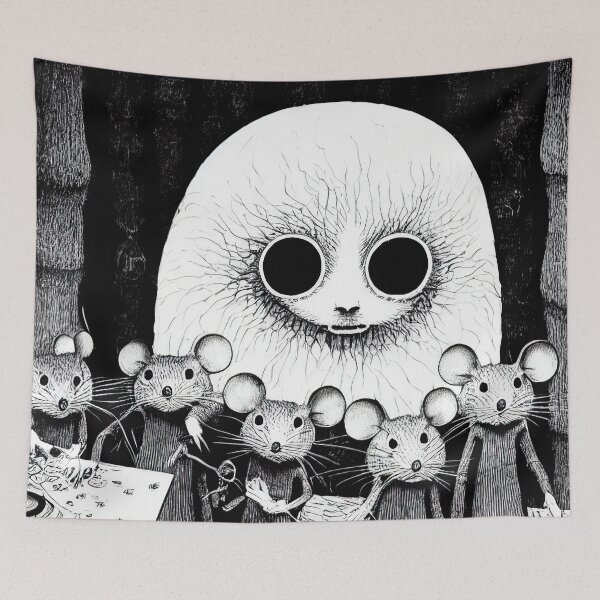 Item preview, Mice family with a guest designed and sold by IA-Power.