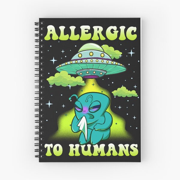Item preview, Aliens Allergic to Humans designed and sold by woormle.