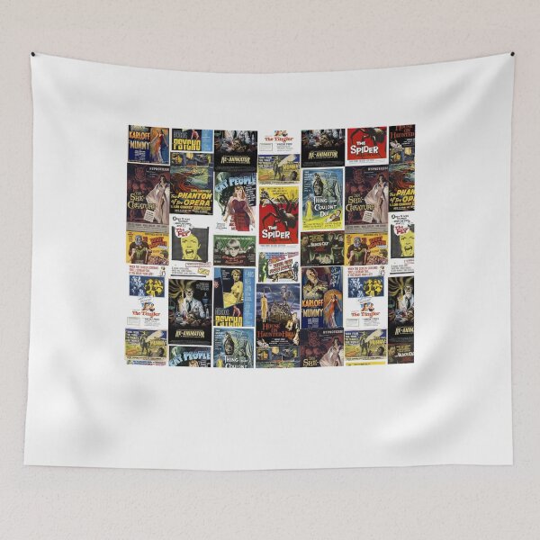 Item preview, Classic Horror Movie Collage designed and sold by DorcaYundt.