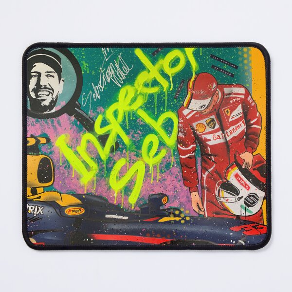 Item preview, Inspector Seb graffiti painting by DRAutoArt designed and sold by DRAutoArt.