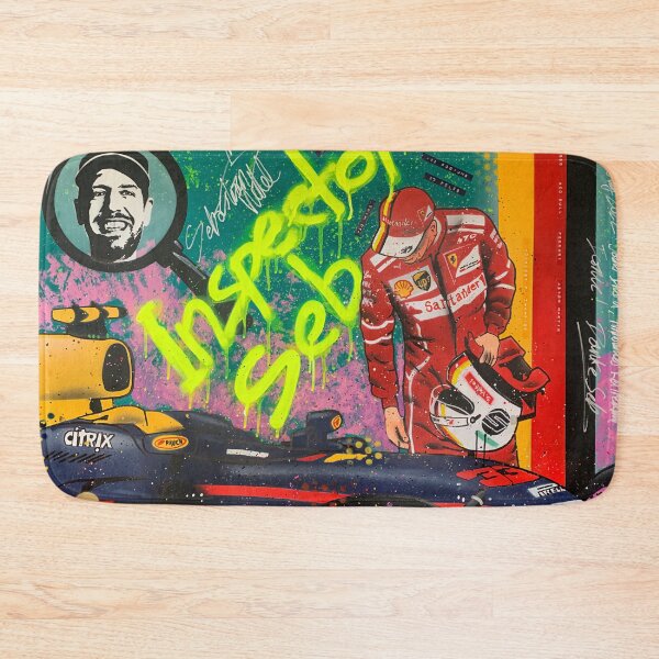 Item preview, Inspector Seb graffiti painting by DRAutoArt designed and sold by DRAutoArt.