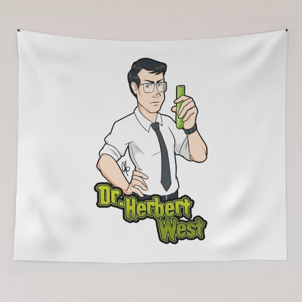 Item preview, Dr Herbert West designed and sold by DorcaYundt.
