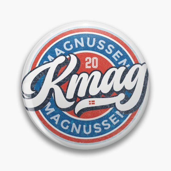Item preview, Kmag Kevin Magnussen Racing Badge (round) designed and sold by Numero14.