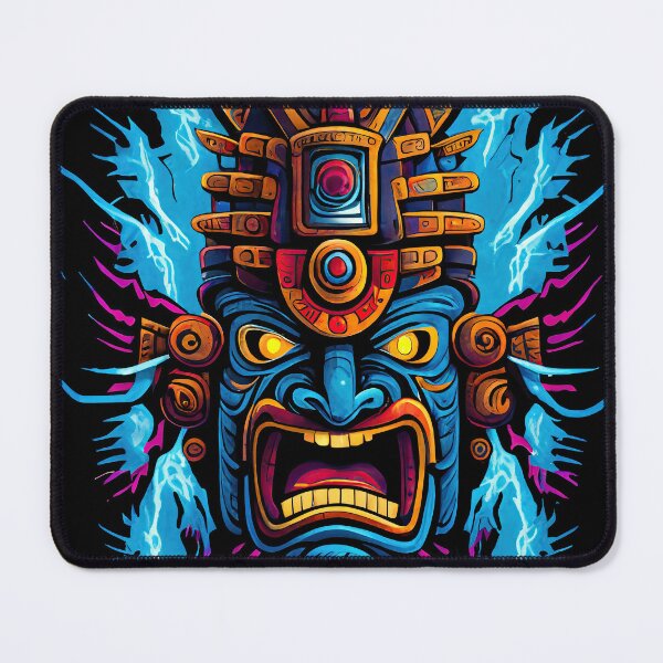 Item preview, aztec mask designed and sold by IA-Power.