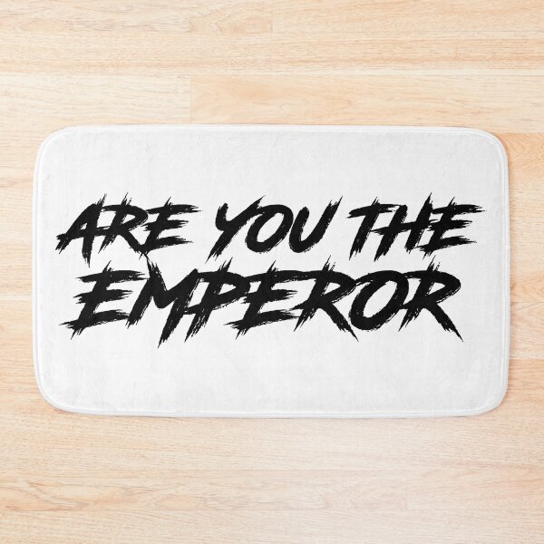 Item preview, ARE YOU THE EMPEROR (BLACK) designed and sold by sarascoprox.