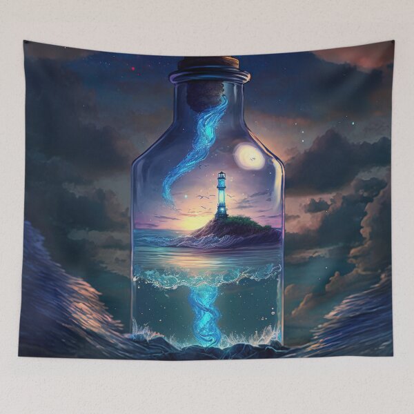 Item preview, lighthouse in a bottle designed and sold by IA-Power.