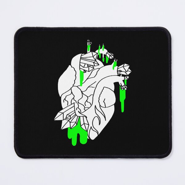Item preview, Green Crystal Heart designed and sold by DorcaYundt.