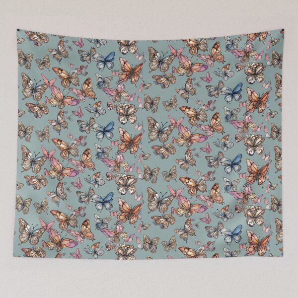 Item preview, Watercolor butterflies 1.0 designed and sold by MoonsideGallery.