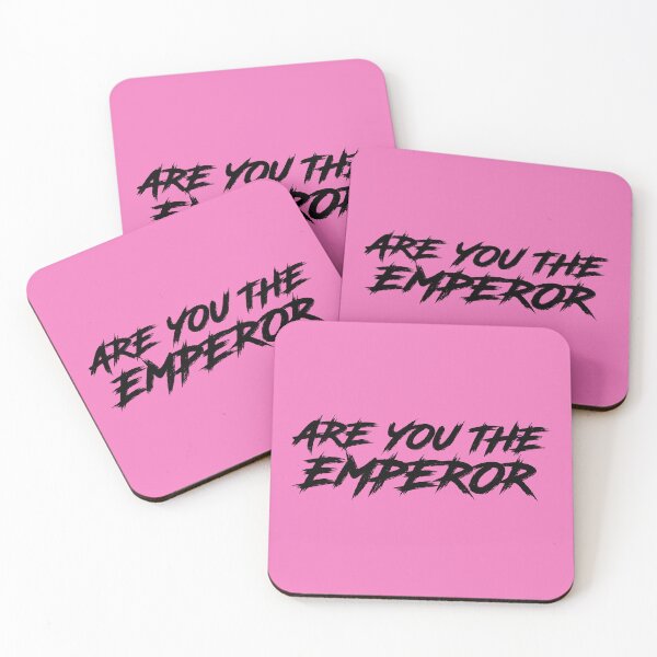 Item preview, ARE YOU THE EMPEROR (BLACK + PINK) designed and sold by sarascoprox.