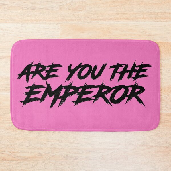 Item preview, ARE YOU THE EMPEROR (BLACK + PINK) designed and sold by sarascoprox.