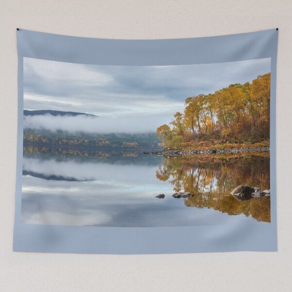 Item preview, Loch Rannoch Birch Trees Perthshire Scotland. designed and sold by PhotosEcosse.