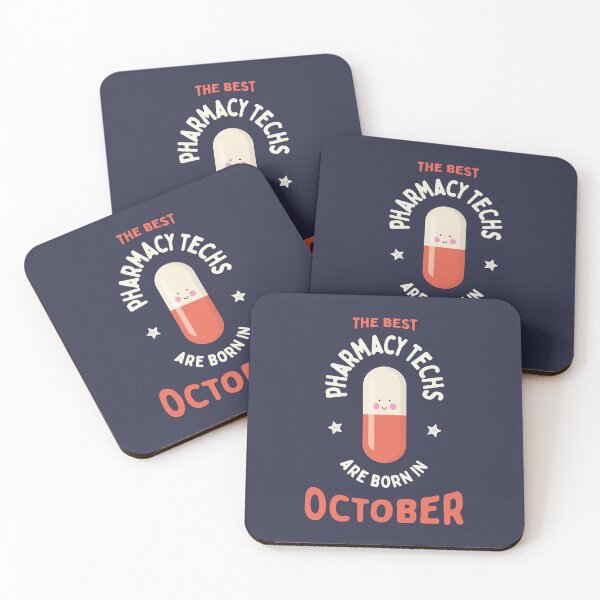 Item preview, The best pharmacy techs are born in Oktober designed and sold by Eenig.