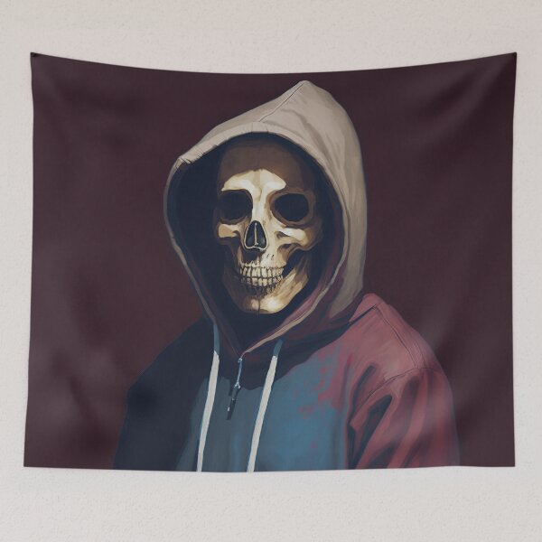 Item preview, Skeleton with sweatshirt designed and sold by IA-Power.