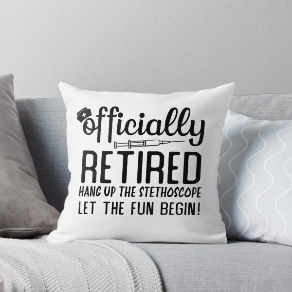 Item preview, Officially Retired Nurse designed and sold by lfinkbeiner12.